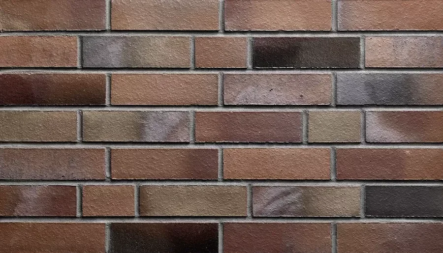 Klinkerstrip farbklang 2127 - rotbunt